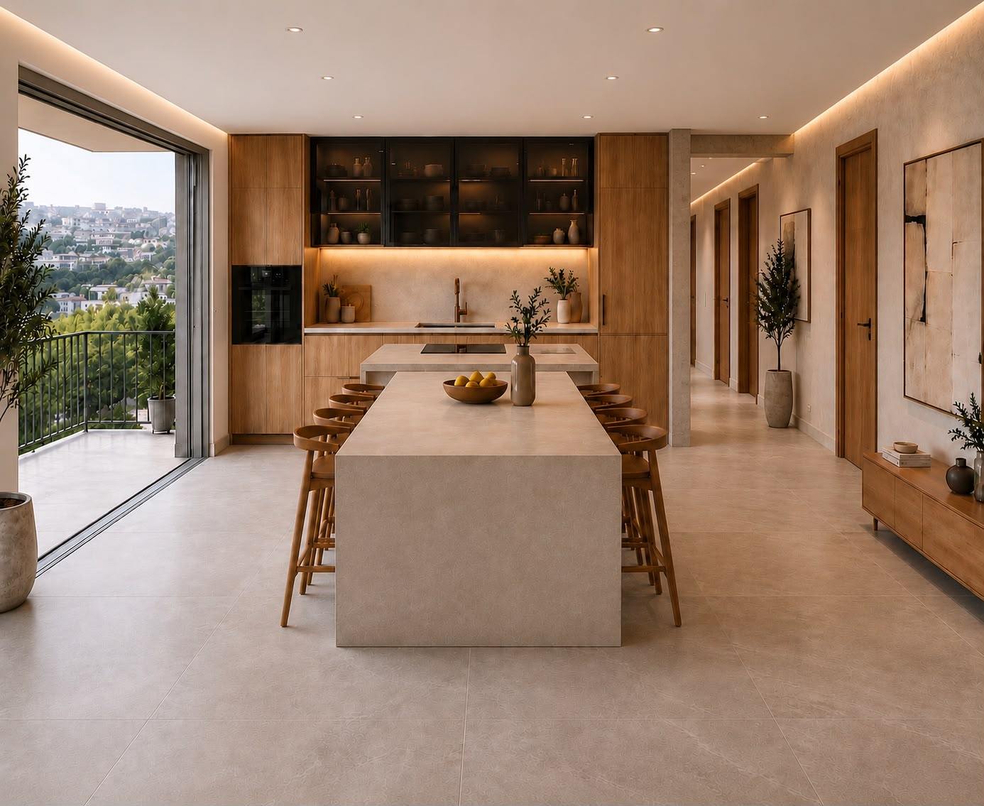 living - Piso de 250m² con 50m² terraza en venta en Palma de Mallorca - gallery thumbnail - 1