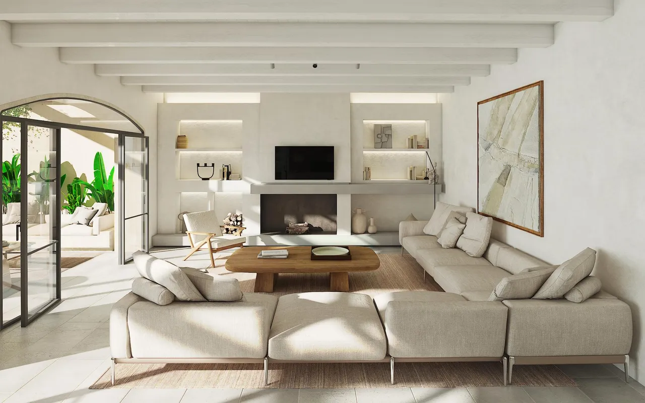 living - 375m² house / villa for sale in Ses Salines - gallery - 8