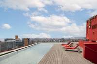 living - 87m² apartment with 20m² terrace for rent in Poblenou - gallery thumbnail - 2