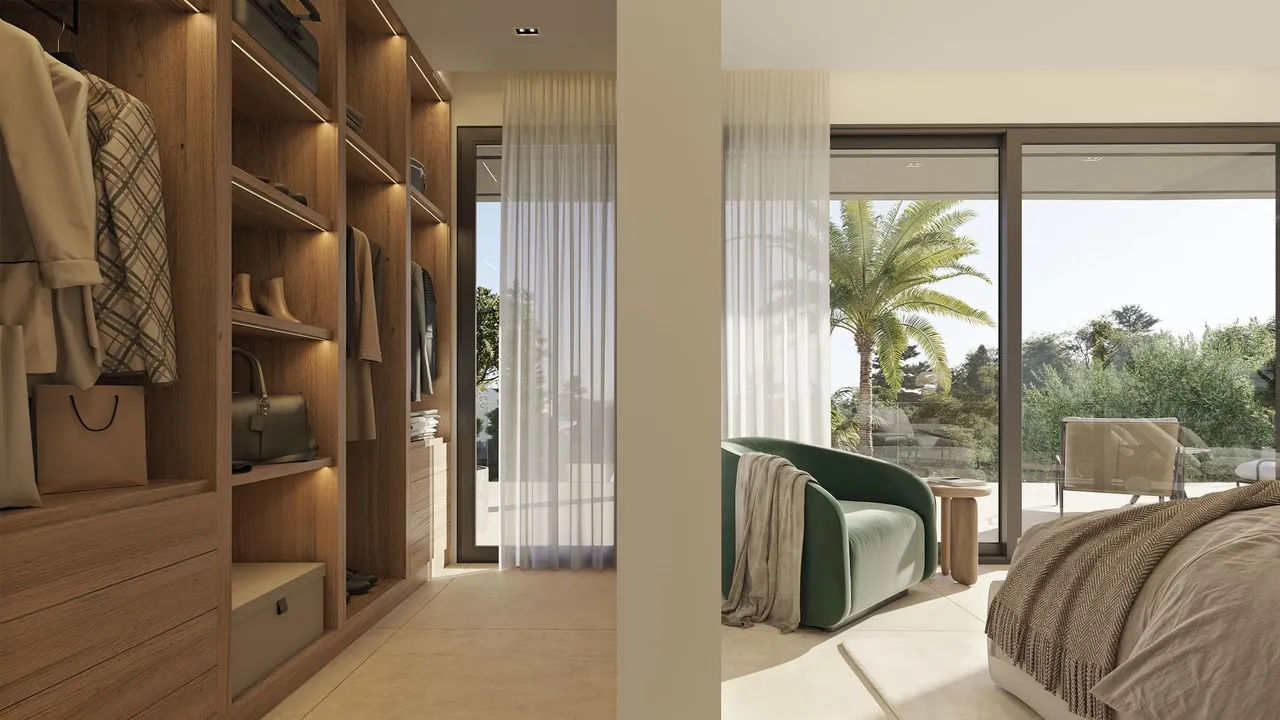 living - Dream Las Chapas Houses / Villas, East Marbella, Costa del Sol - gallery - 4