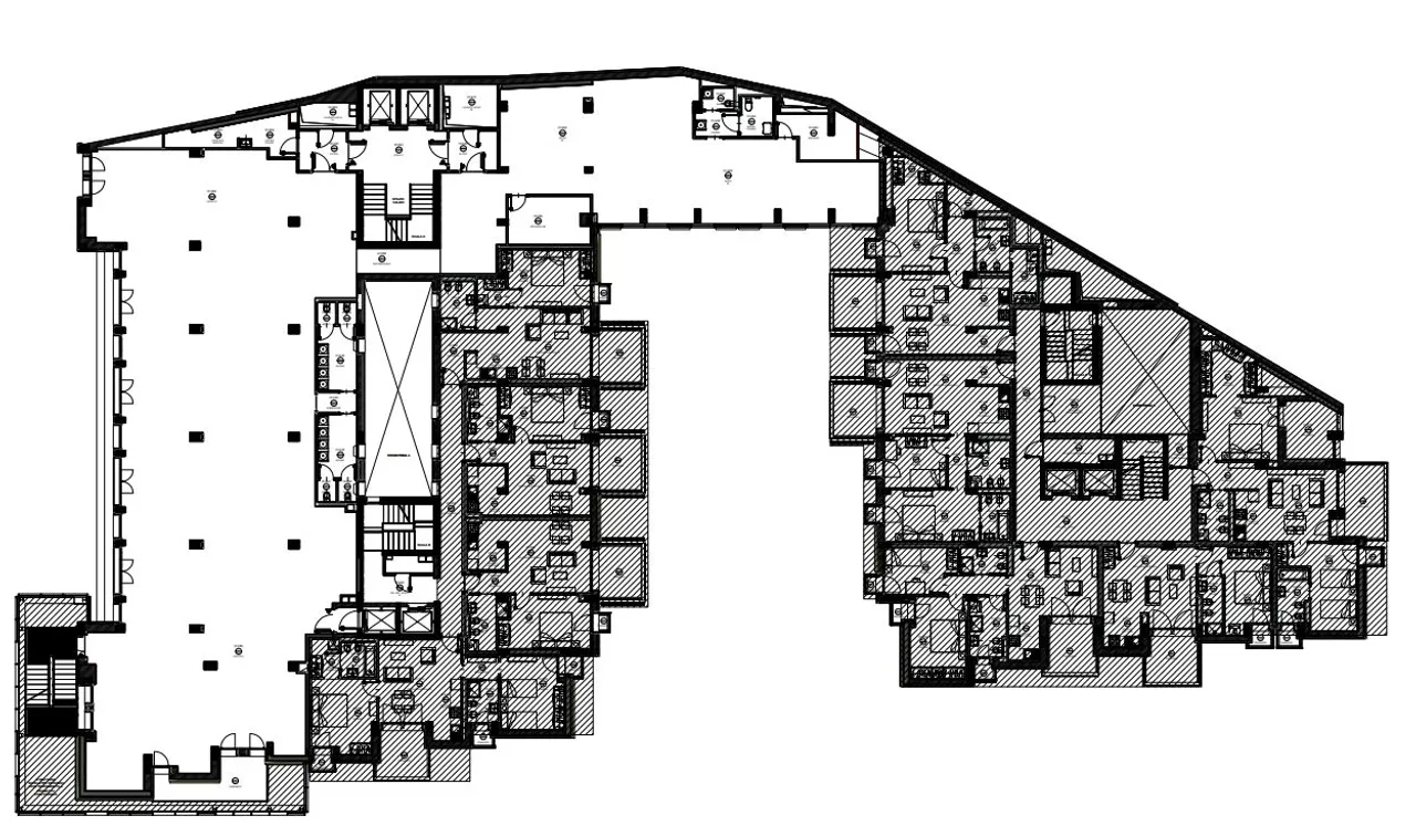 office - Corte Trastevere - Office - Dils - Plan d'étage - 1