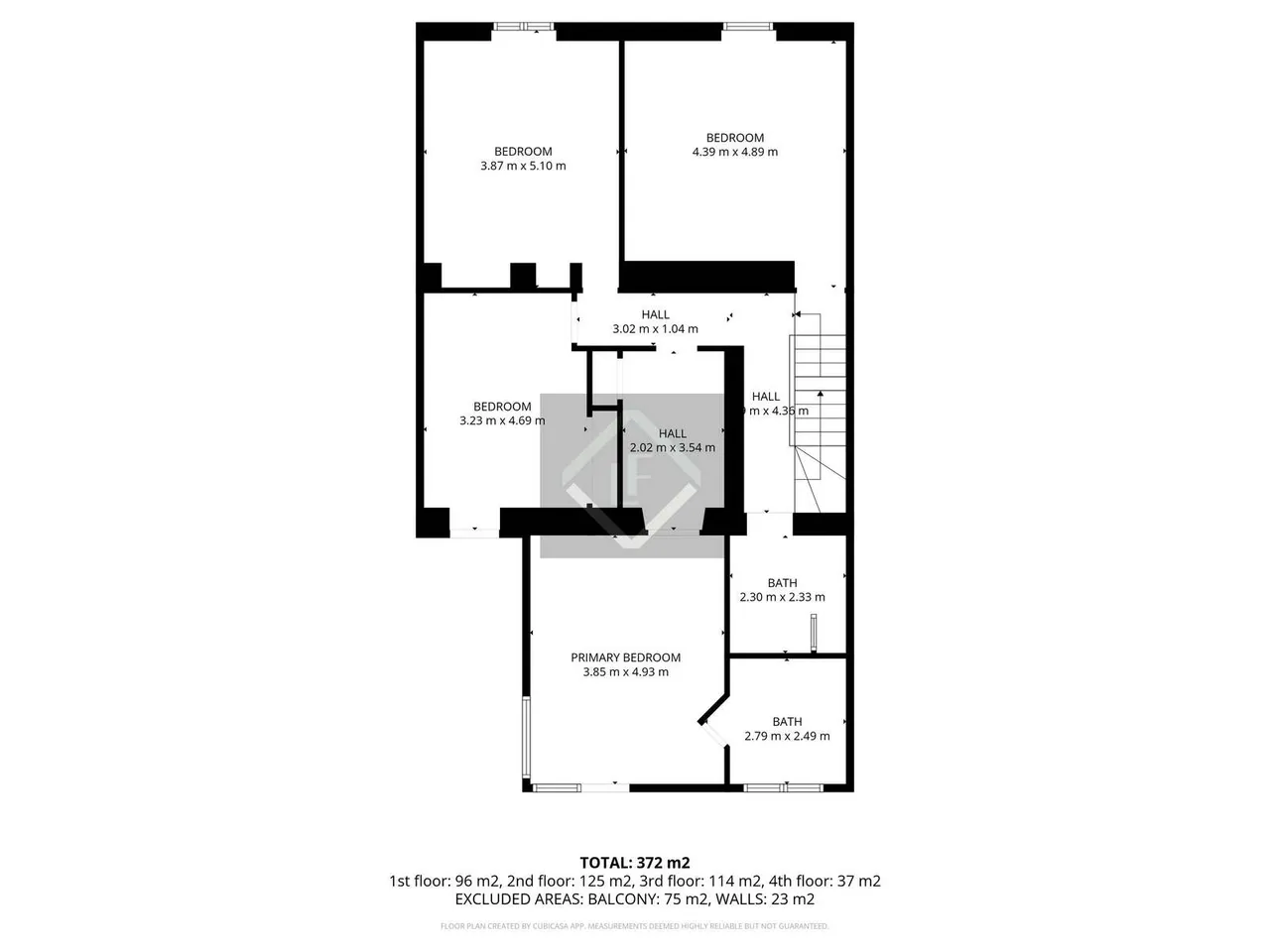 living - Casa rural de 500m² en venta en Selva, Islas Baleares - Plano del piso - 2