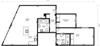living - Piso de 85m² en venta en Gran Vía, Valencia - Plano del piso thumbnail - 1