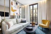 living - Piso de 45m² en alquiler en Eixample Derecho, Barcelona - gallery thumbnail - 5