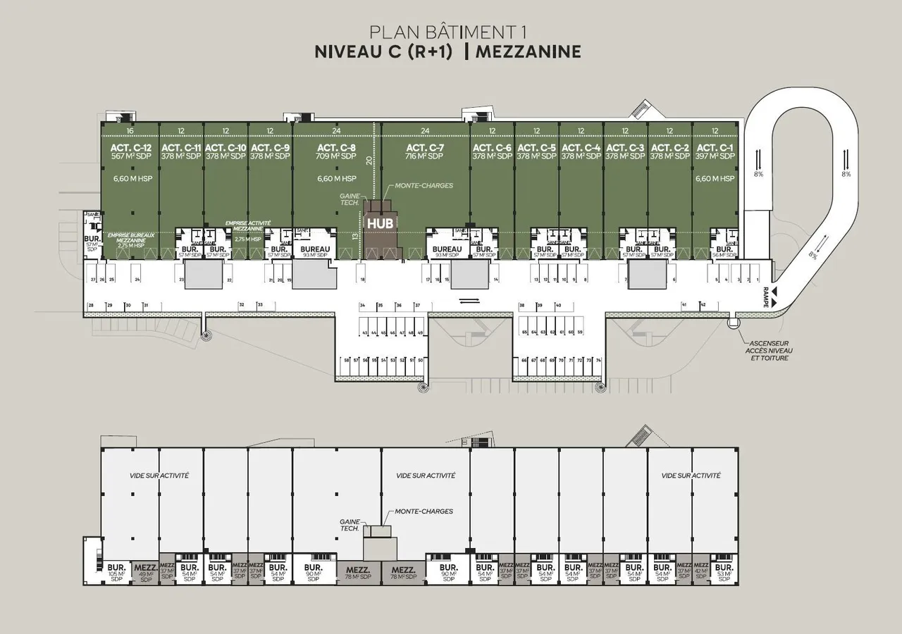 logistics - Light Industrial Premises / Offices For Rent - Planimetria - 3