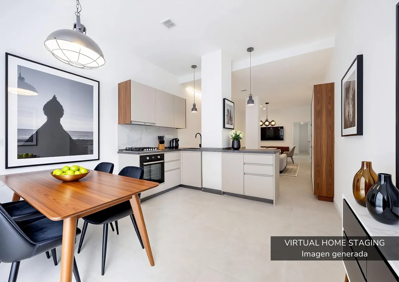 living - Piso de 73m² en venta en Extramurs, Valencia - gallery - 2