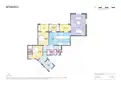living - 154m² apartment for sale in Eixample Right, Barcelona - Floor Plan thumbnail - 1