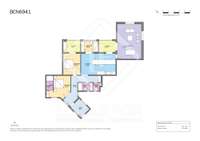 living - Apartamento de 154m² en venta en Eixample Derecho, Barcelona - Plano del piso thumbnail - 1