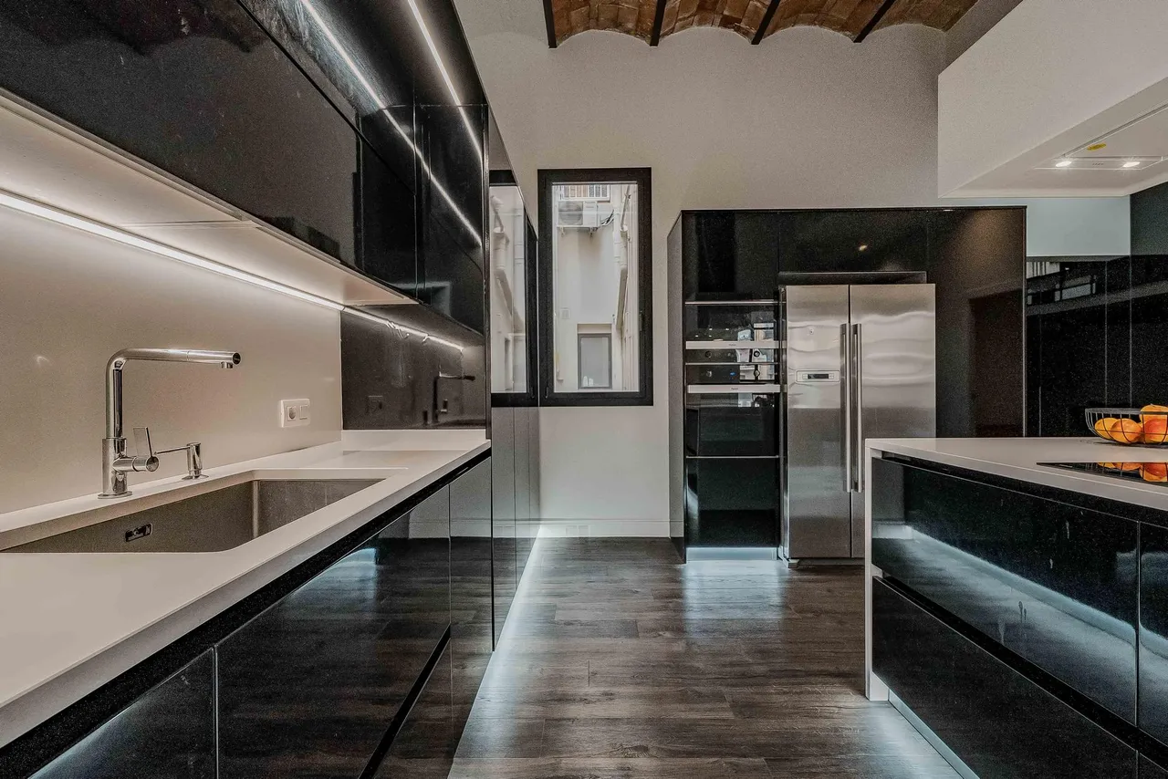 living - 212m² apartment for sale in Eixample Right, Barcelona - gallery - 4