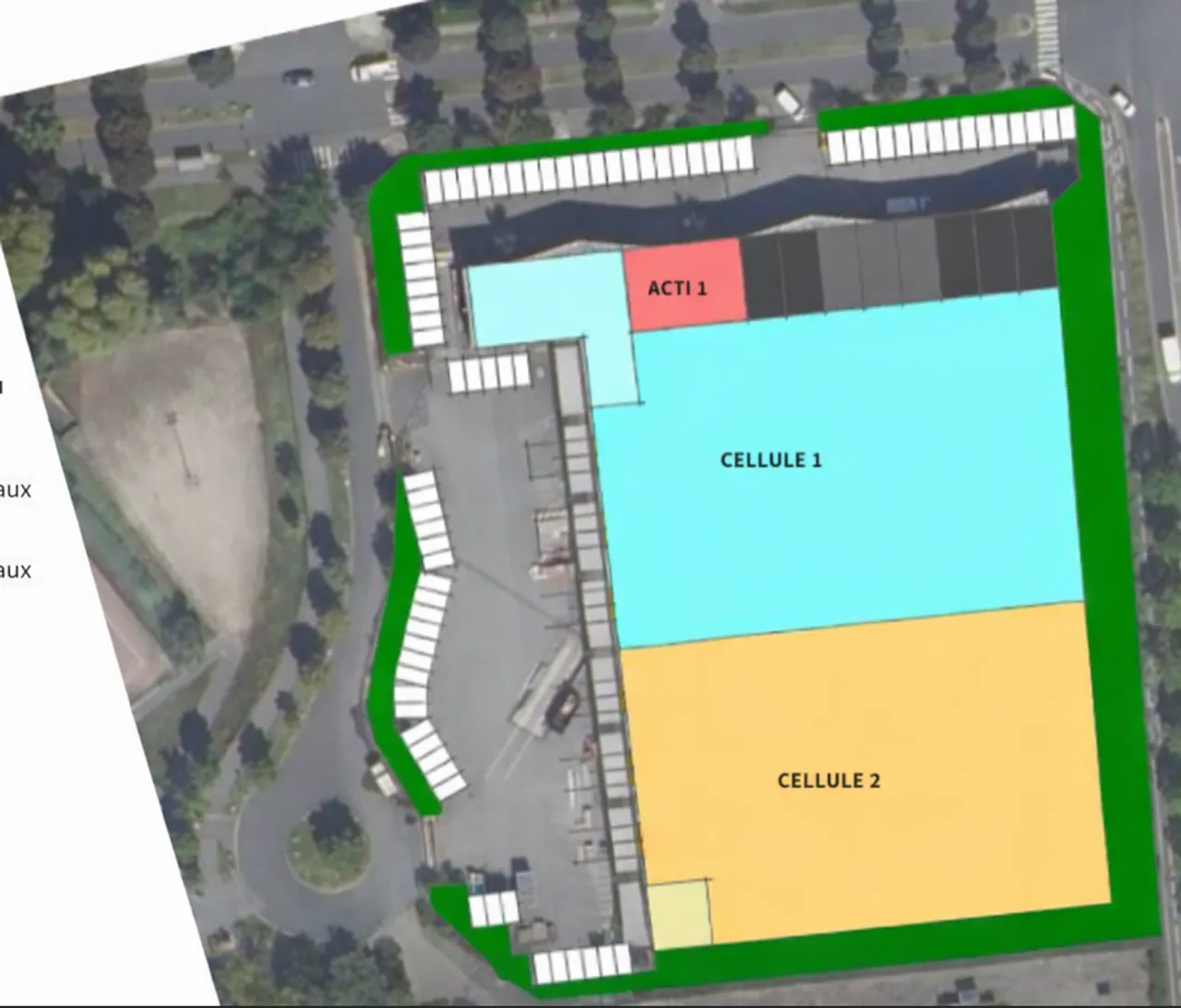 logistics - Entrepôt / Bureaux À Louer - Plan d'étage - 1