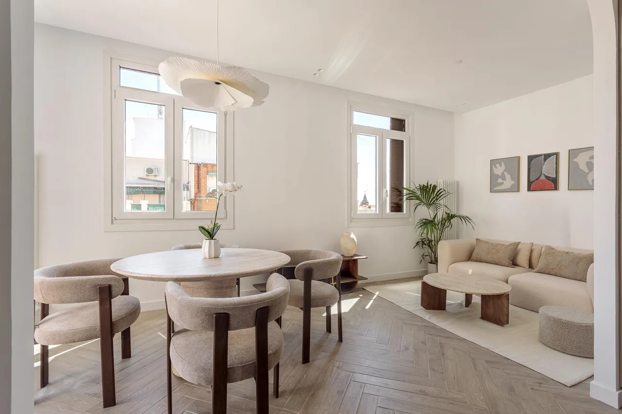 living - Ático de 89m² en venta en Ríos Rosas, Madrid - gallery - 9