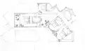 living - Casa / villa de 600m² con 459m² de jardín en venta en Ibiza ciudad - Plano del piso thumbnail - 2