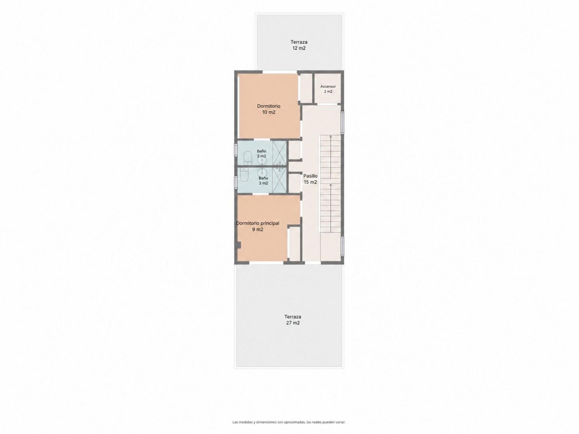 living - Casa / villa de 201m² con 314m² de jardín en venta en Terramar - Plano del piso thumbnail - 2
