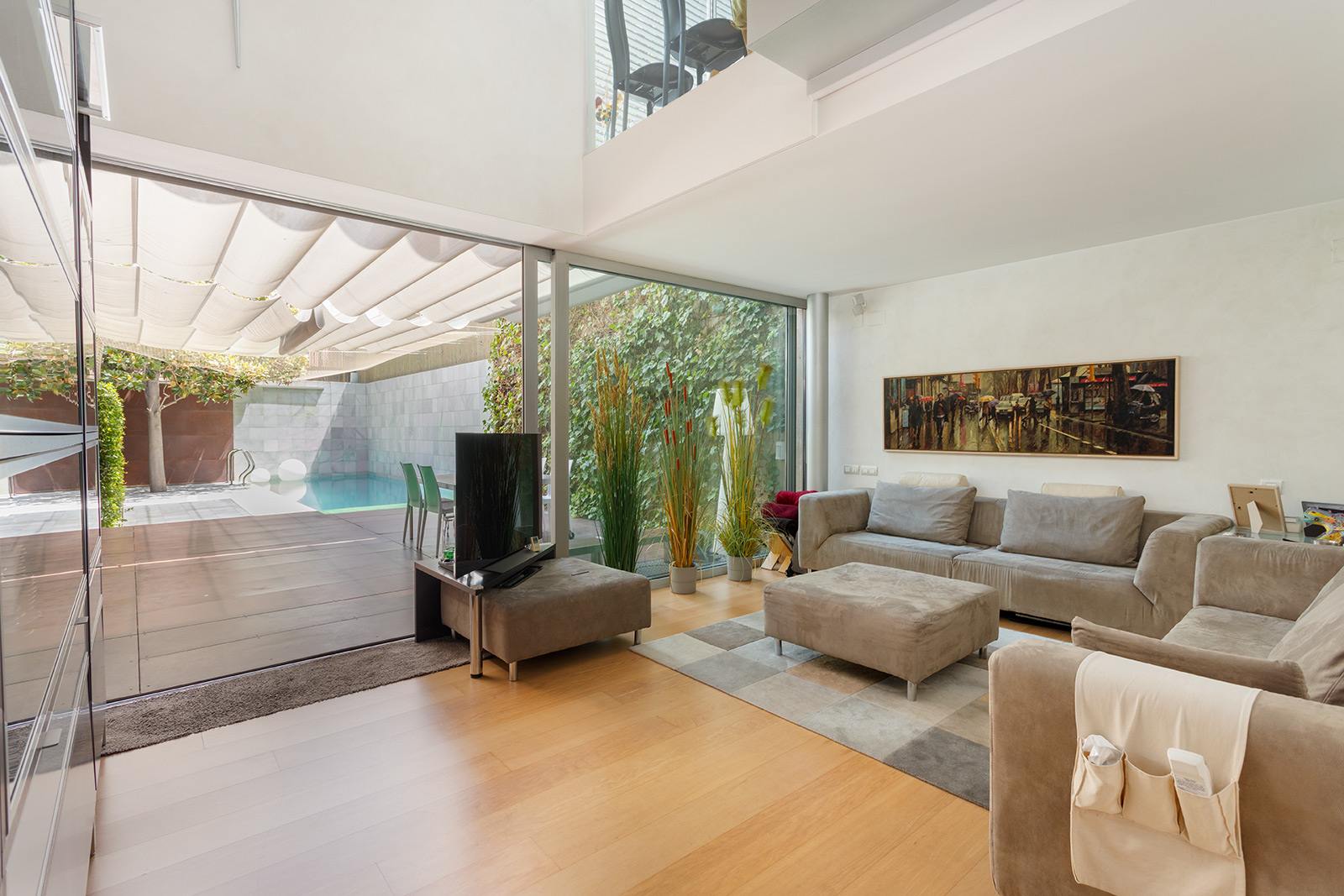 living - Casa / villa de 306m² con 60m² terraza en venta en Les Corts - gallery thumbnail - 8