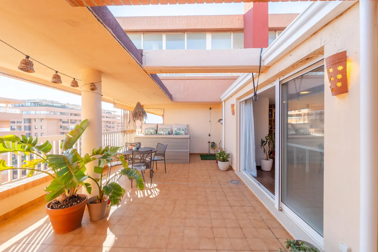 living - 119m² penthouse with 32m² terrace for sale in Patacona / Alboraya - gallery - 10