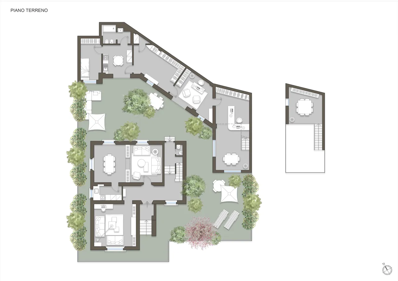 living - Alatri - Living - Dils - Verdiepingsplan - 1