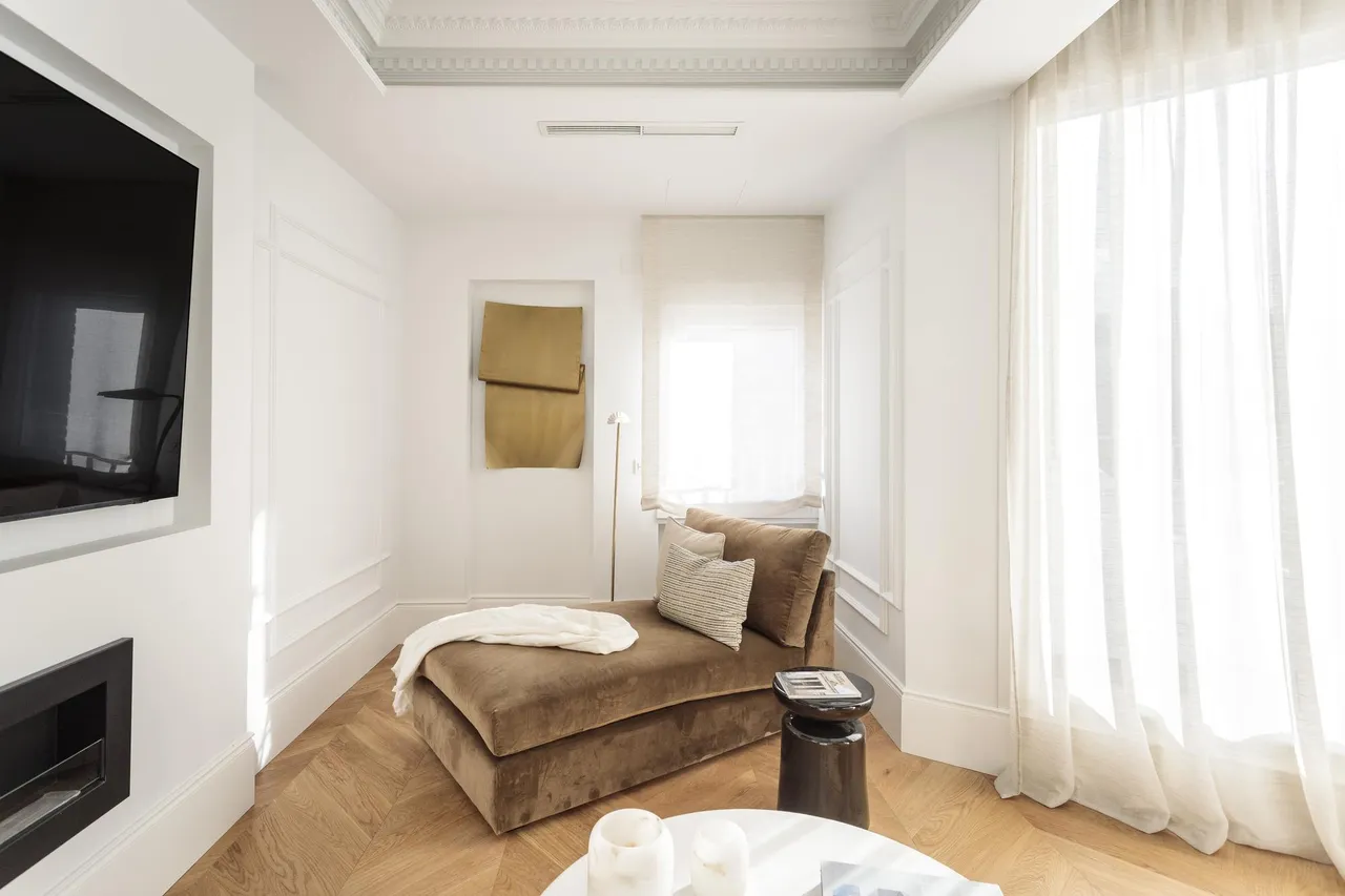 living - 260m² apartment for sale in Castellana, Madrid - gallery - 6