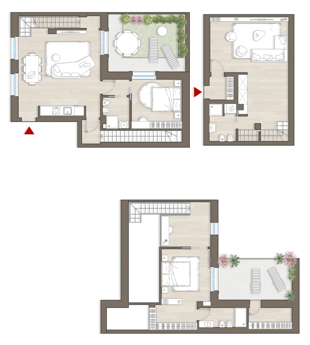 living - Zumbini 39 - Living - Dils - Verdiepingsplan - 1