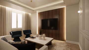 living - 215m² apartment for sale in Lista, Madrid - featured