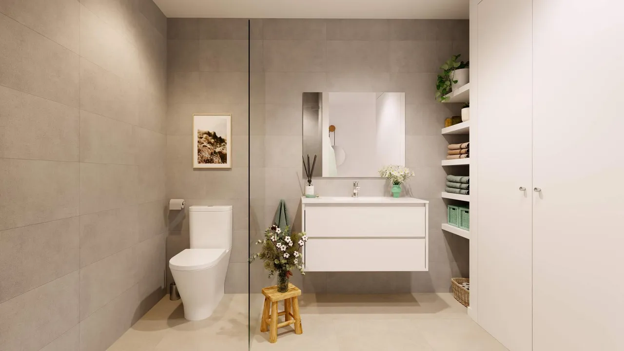 living - Apartamentos de obra nueva en venta con vistas al mar - gallery - 10
