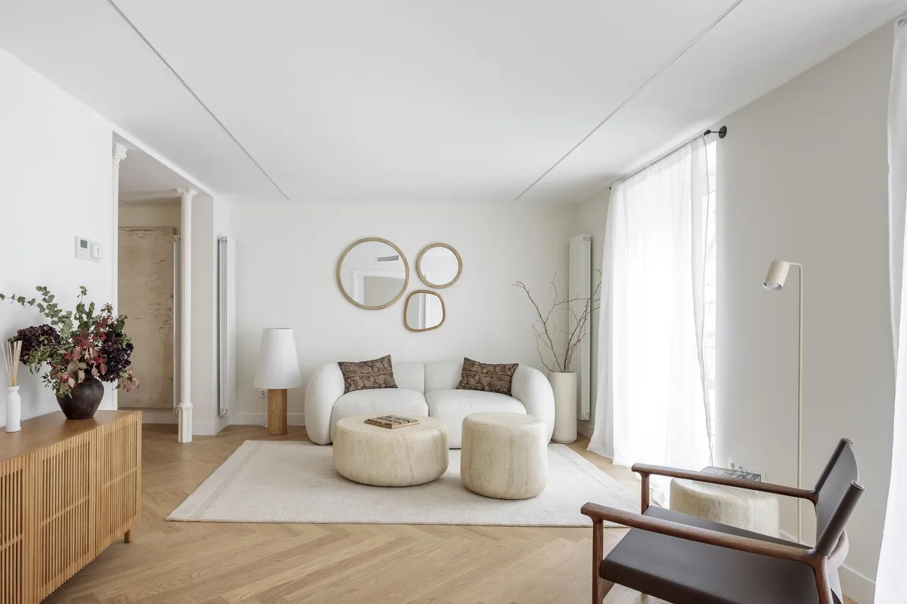 living - 149m² apartment for sale in Recoletos, Madrid - gallery - 5