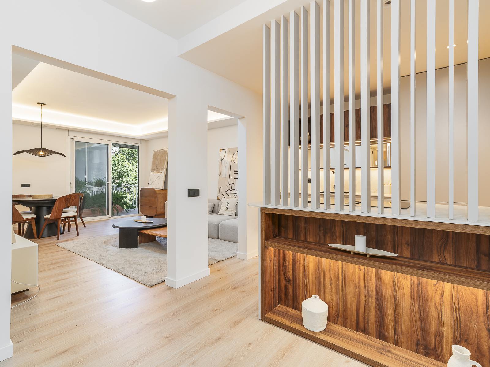 living - 100m² apartment for sale in Sant Gervasi - Galvany - gallery thumbnail - 8