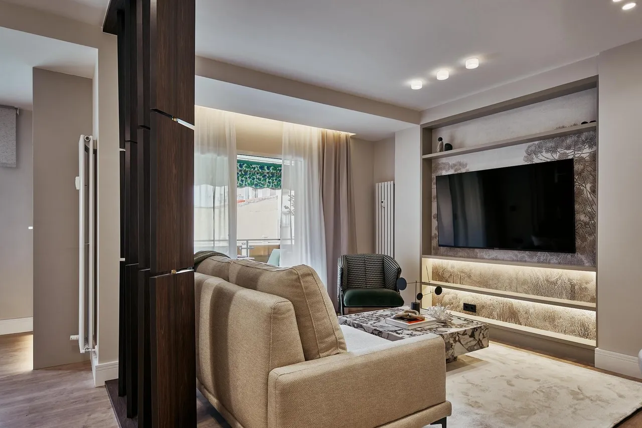 living - Piso de 146m² en venta en Lista, Madrid - gallery - 2