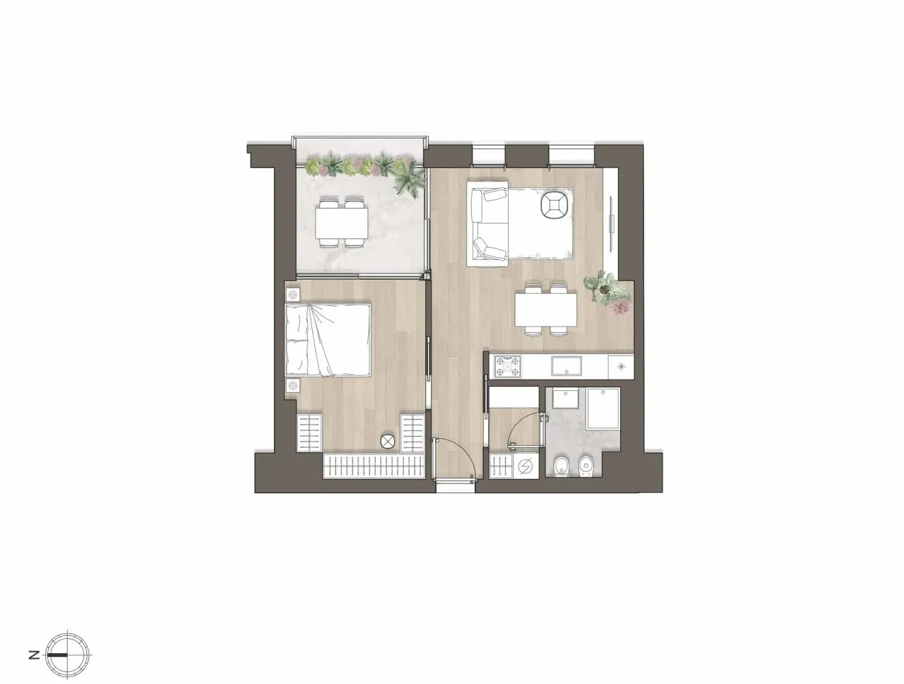 living - Garofalo 37 - Living - Dils - Floor Plan - 1
