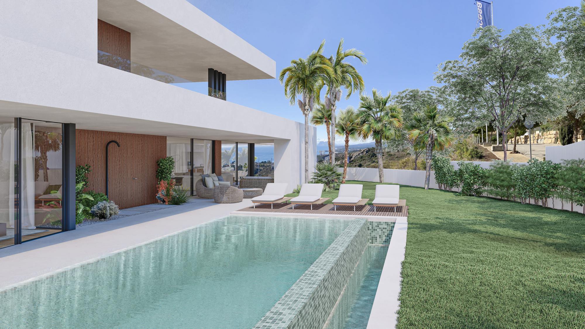 living - Casa / villa de 838m² con 231m² terraza en venta en Casares - gallery - 3