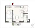 living - Antonio Cecchi 6 - Living - Dils - Planimetria thumbnail - 1