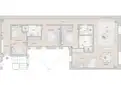 living - Piso de 124m² en venta en Retiro, Madrid - Plano del piso thumbnail - 1