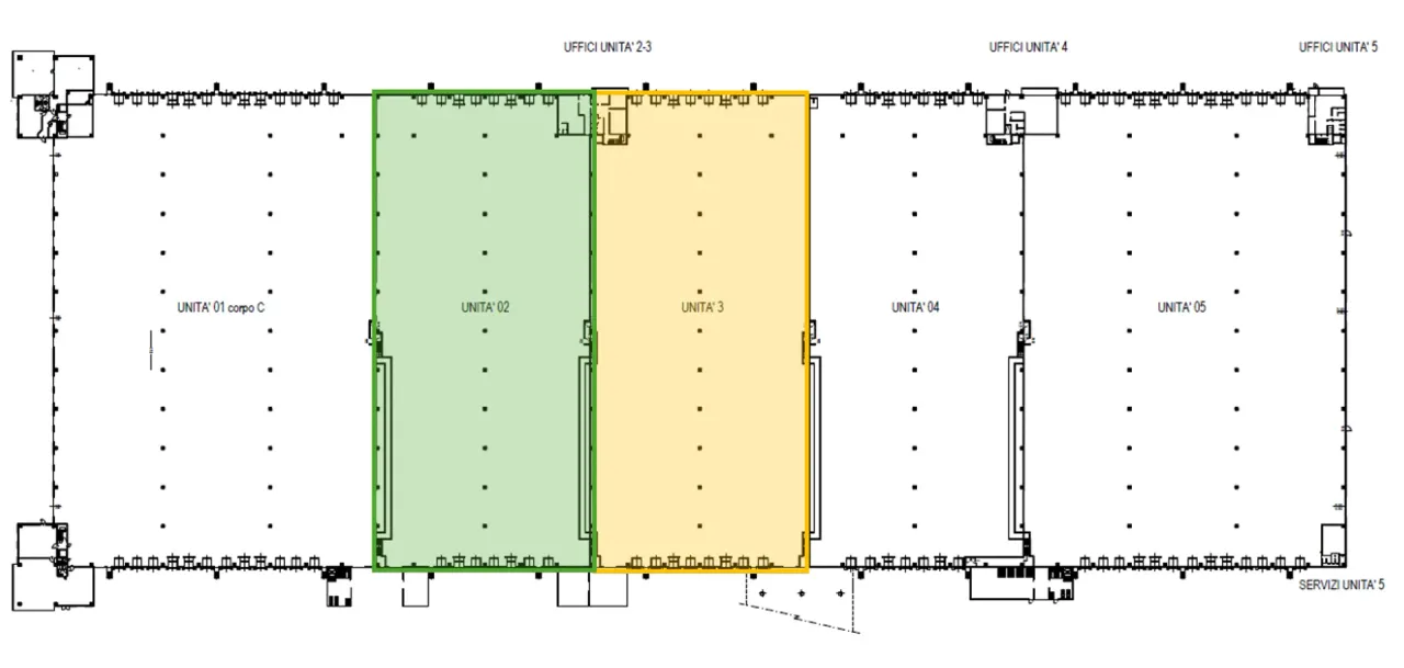logistics - Monselice Logistics Park - Logistics - Dils - Floor Plan - 1