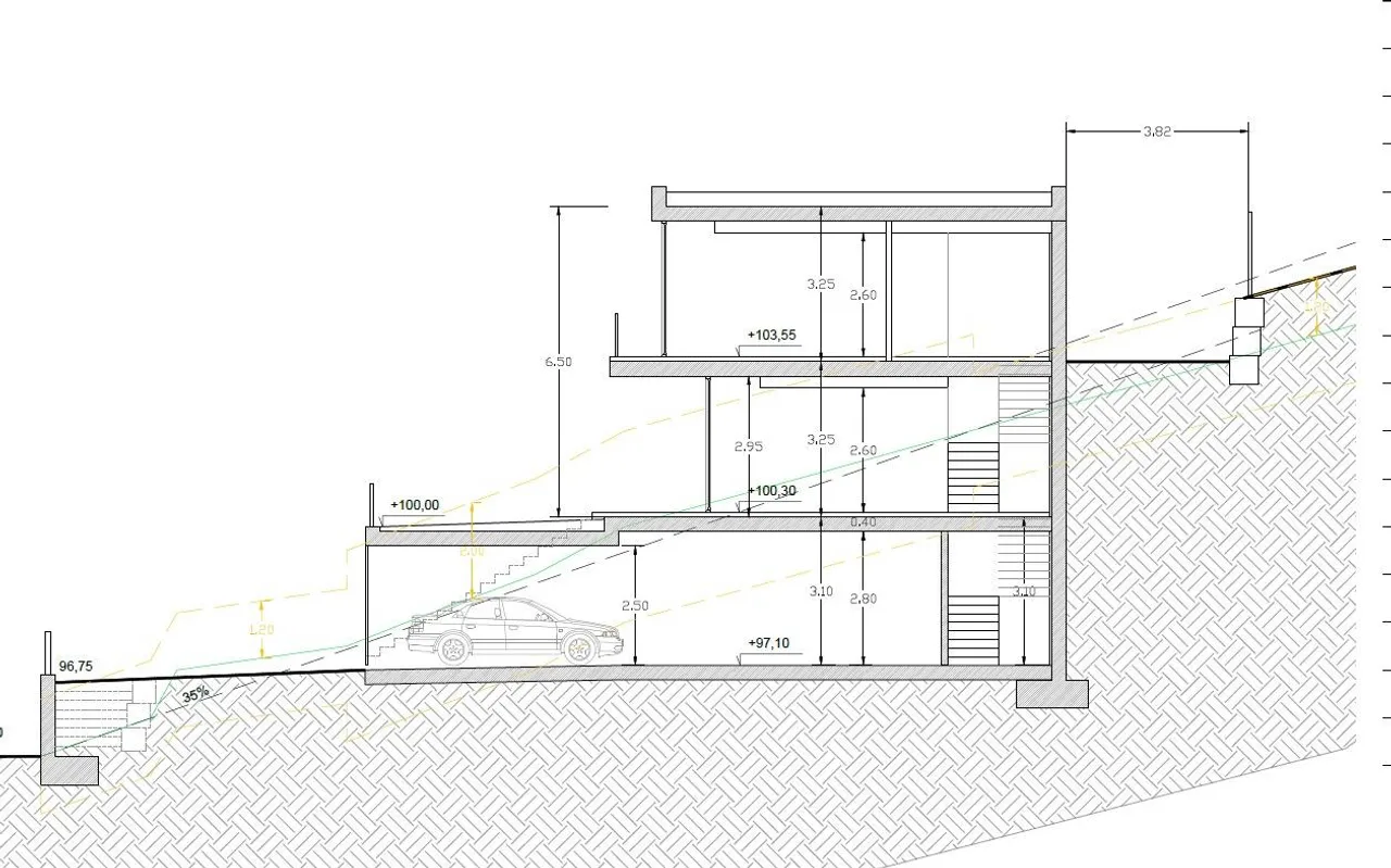 living - 365m² house / villa for sale in Premià de Dalt, Barcelona - Floor Plan - 3