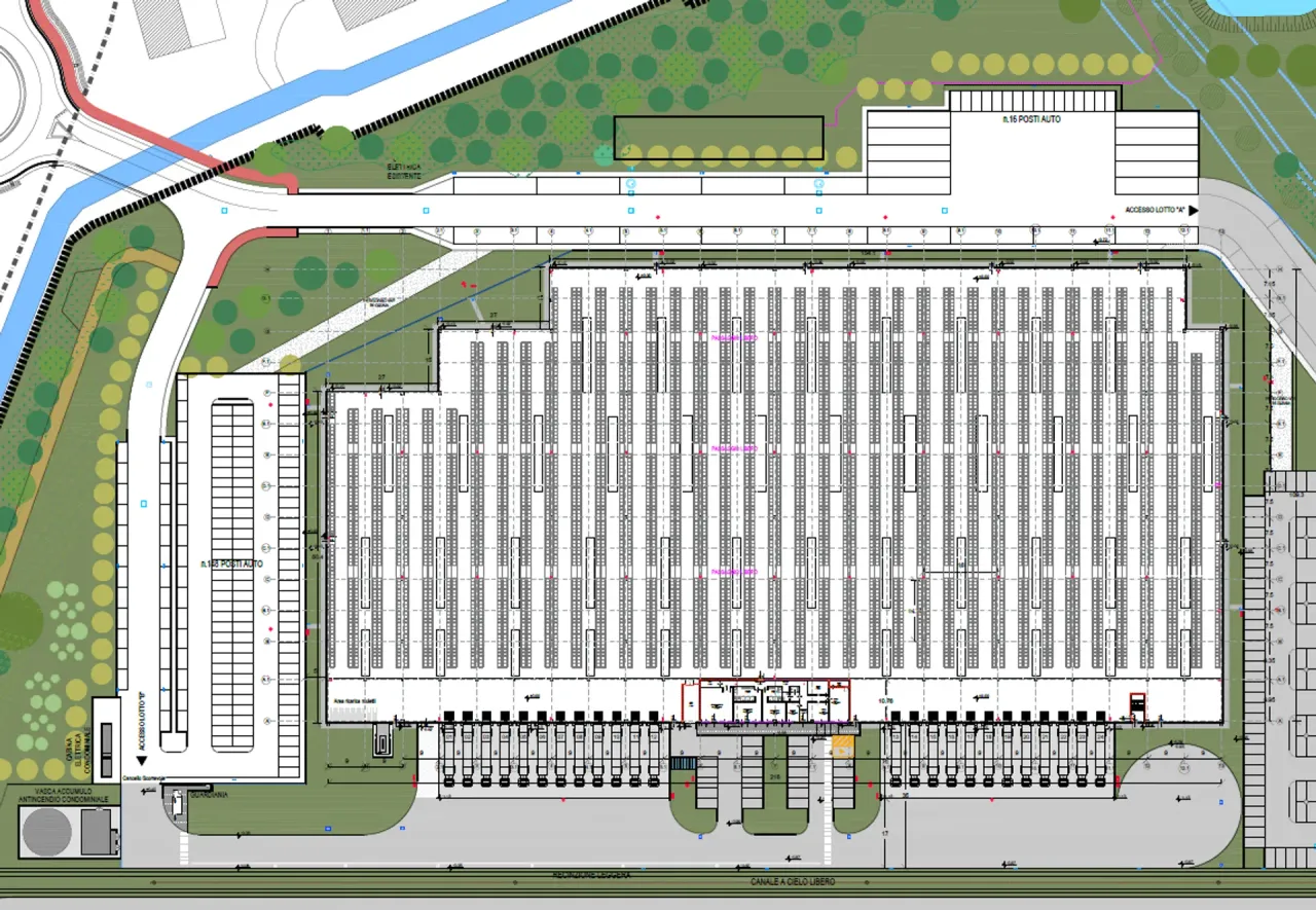 logistics - North Pavia - Logistics - Dils - Floor Plan - 1