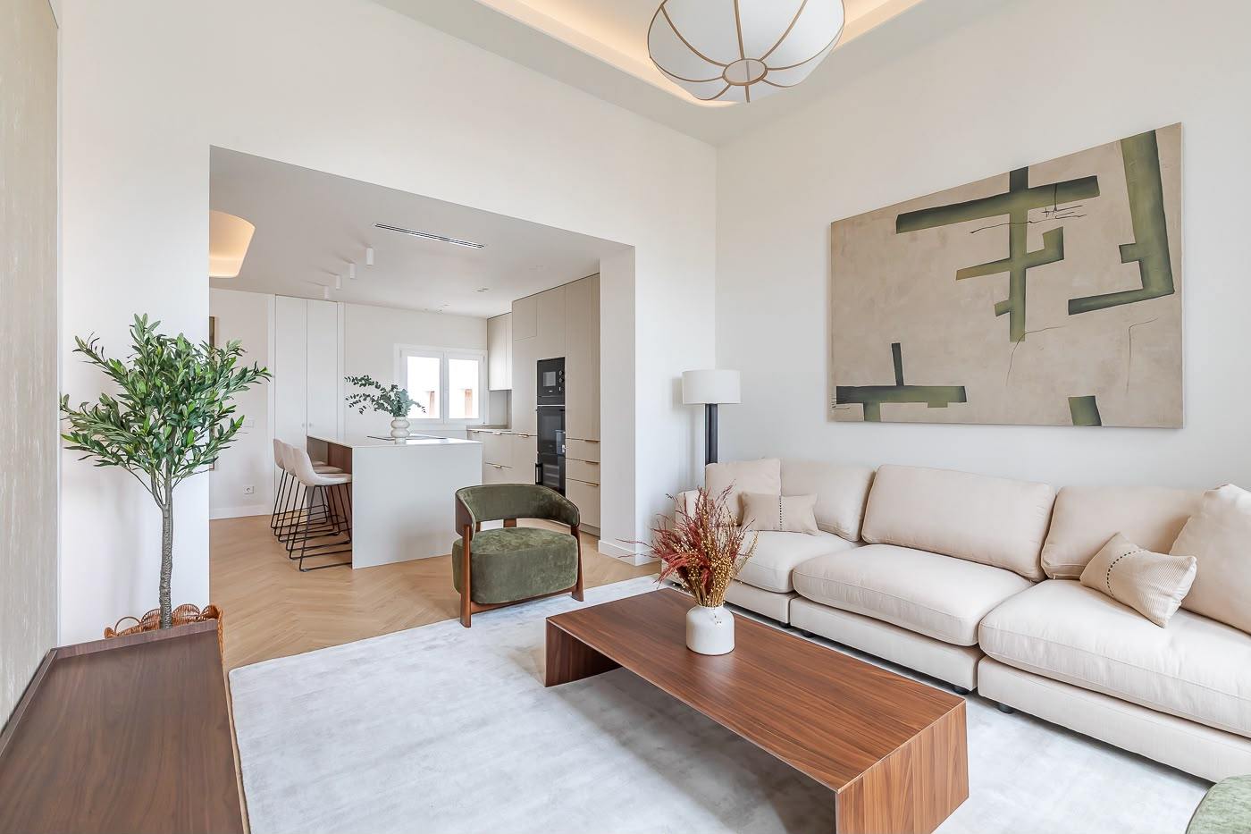living - Piso de 154m² con 23m² terraza en venta en Goya, Madrid - gallery - 6