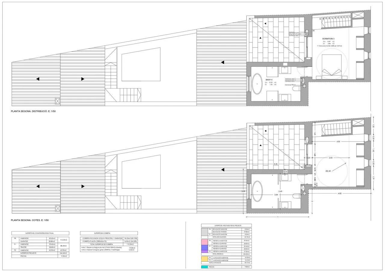 living - Casa / villa de 253m² con 50m² de jardín en venta en Artà - Plano del piso - 3