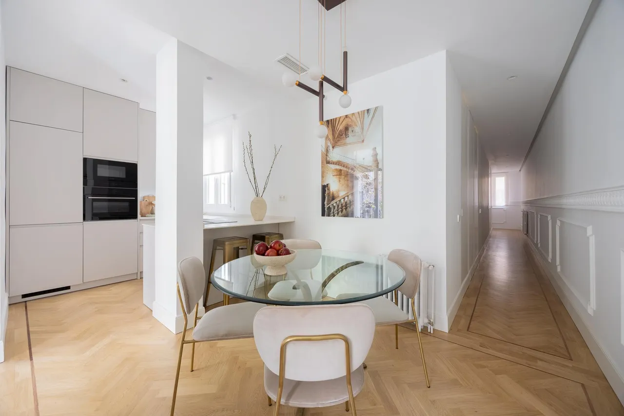 living - 103m² apartment for sale in Castellana, Madrid - gallery - 5