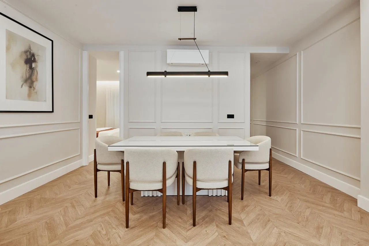living - 144m² apartment with 11m² terrace for sale in Lista, Madrid - gallery - 5
