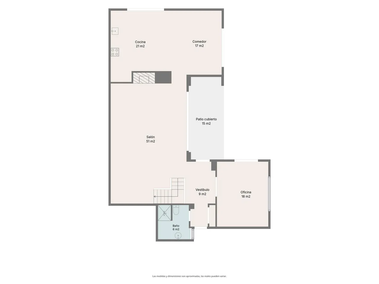 living - Casa / villa de 261m² con 50m² terraza en venta en Levantina - Plano del piso - 2