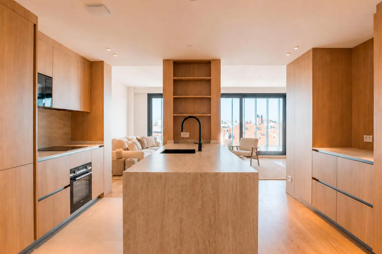 living - 229m² apartment for sale in Almagro, Madrid - gallery - 9