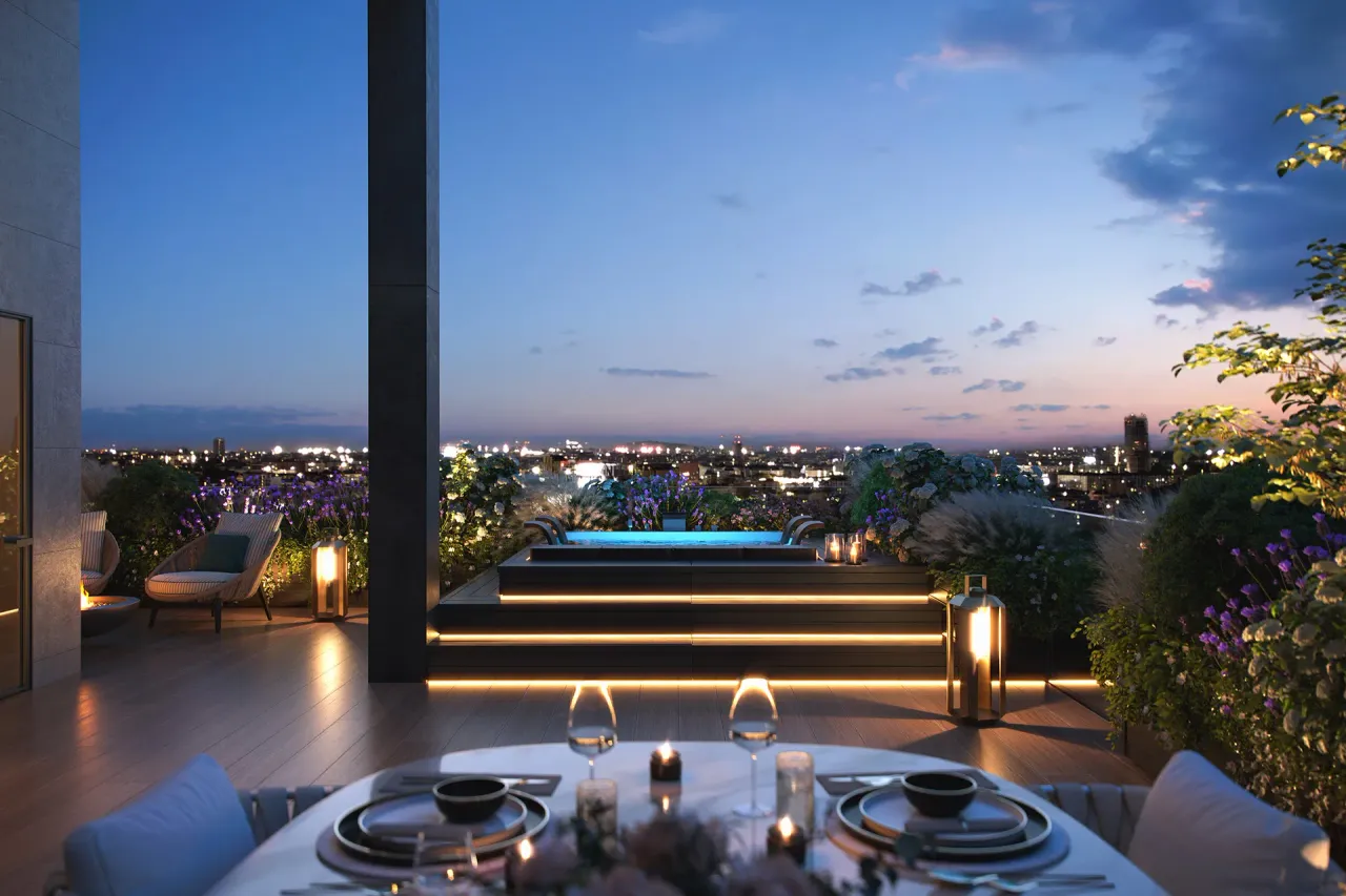 living - Navigli Towers - gallery - 1