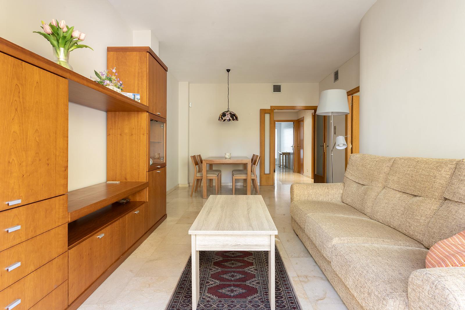 living - Piso de 70m² con 10m² terraza en venta en Les Corts - gallery thumbnail - 7