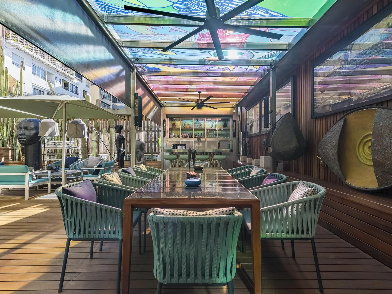 living - 542m² apartment with 189m² terrace for sale in Eixample Right - gallery - 7
