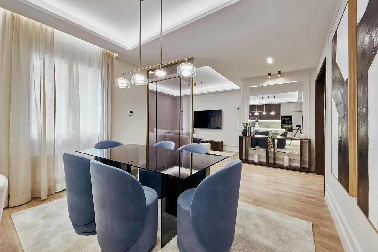 living - Piso de 120m² en venta en Castellana, Madrid - gallery - 9