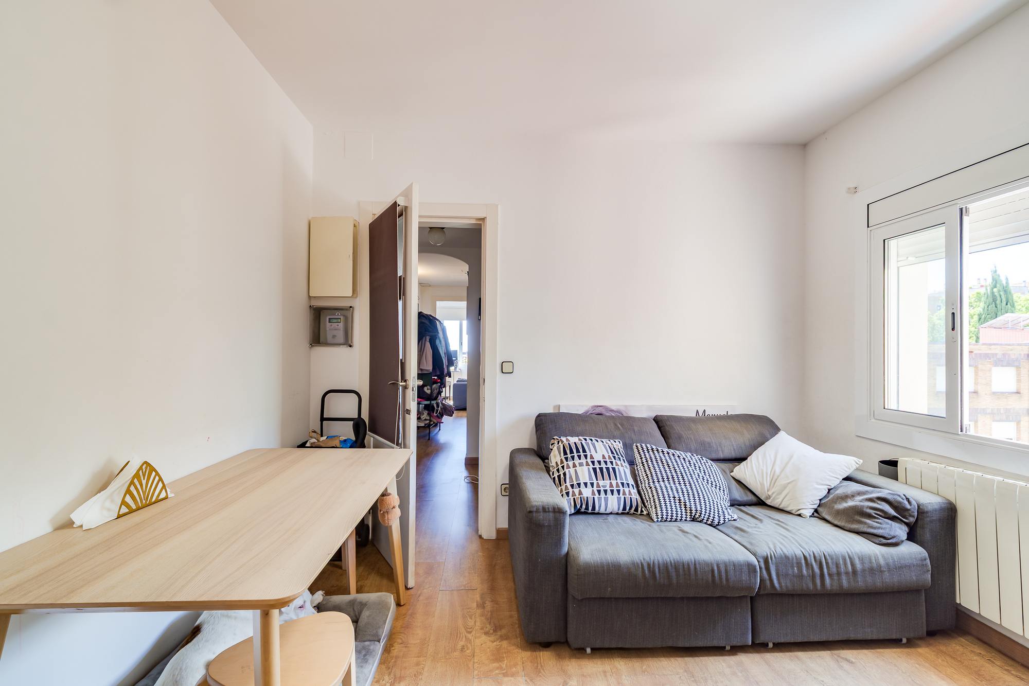 living - 62m² apartment for sale in Gràcia, Barcelona - gallery thumbnail - 7