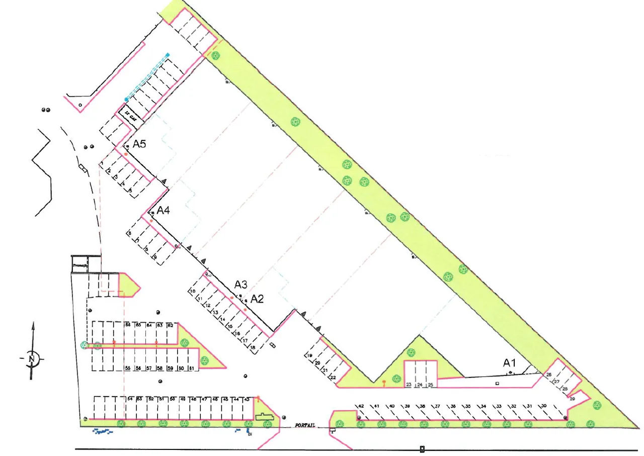 logistics - Activity Facility For Rent - Verdiepingsplan - 1