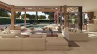 living - Essenza - luxury sea view villas for sale in Siesta, Ibiza - gallery thumbnail - 5