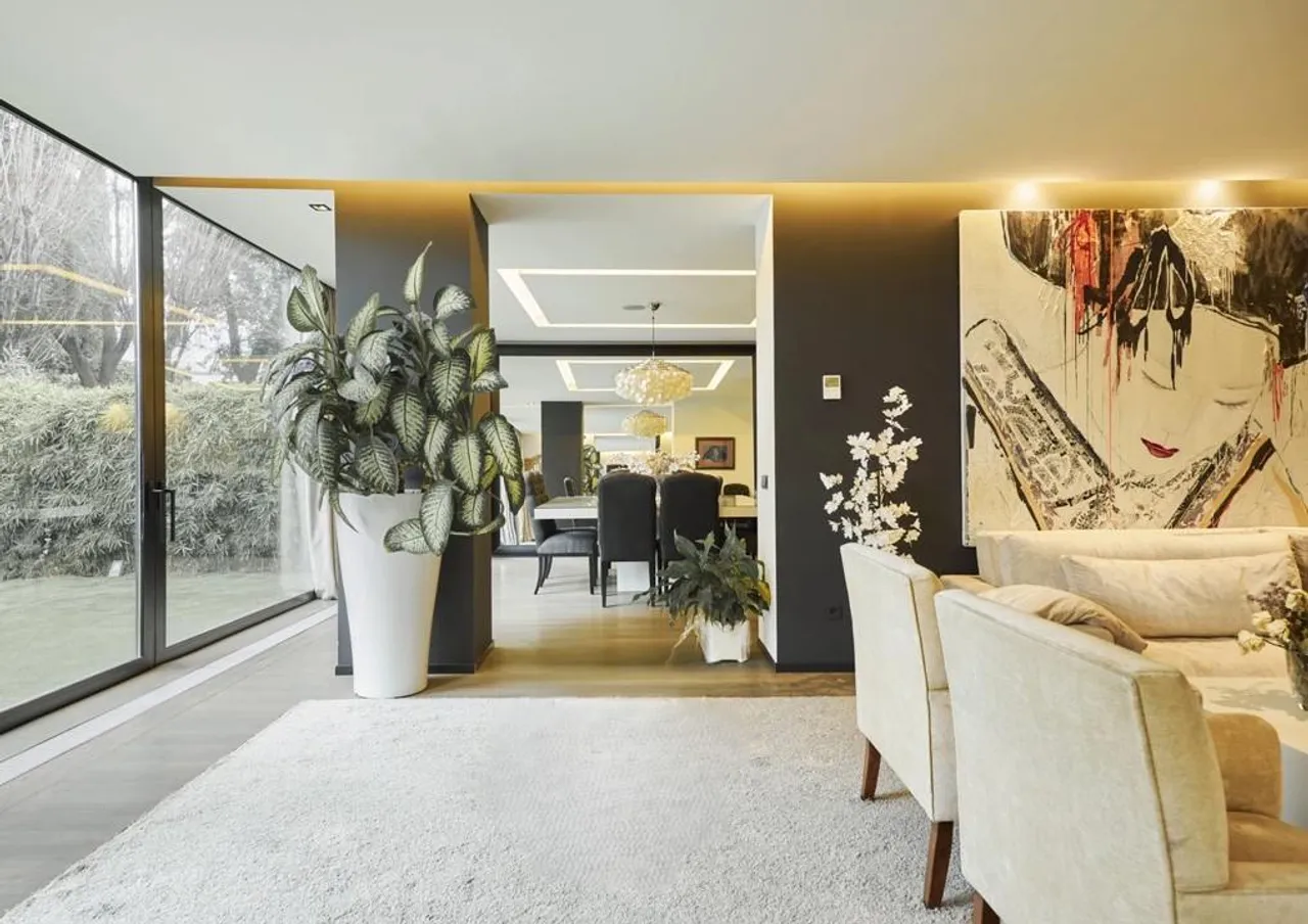 living - 480m² house / villa with 200m² garden for sale in La Moraleja Urbanización - gallery - 4
