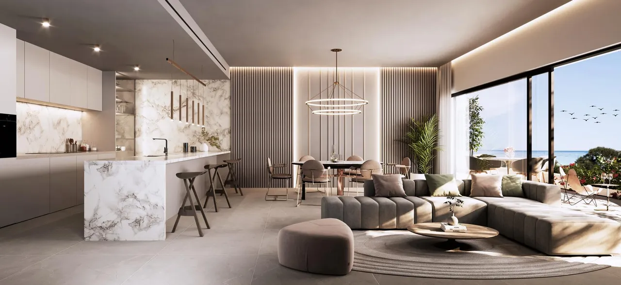 living - New development of luxury apartments in a gated community in the sought after town of San Pedro de Alcántara, Costa del Sol - gallery - 3
