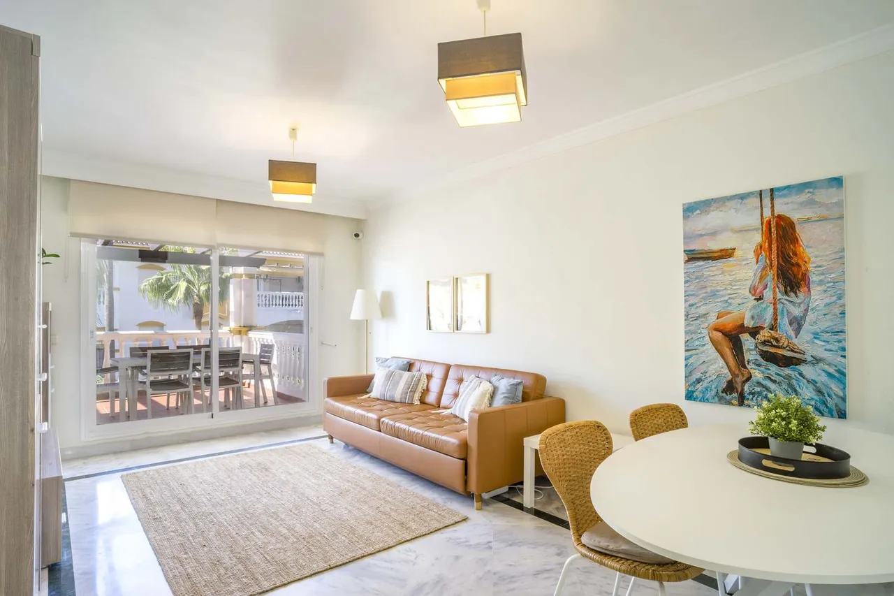 living - 82m² apartment with 18m² terrace for sale in Puerto Banús - gallery - 6